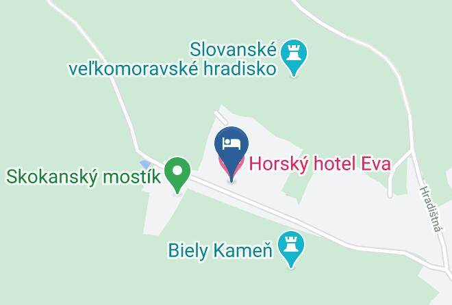 Pezinok - Mountain Hotel Eva Maps