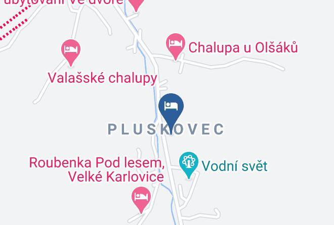 Vsetin - Mountain Hotel Kycerka Maps