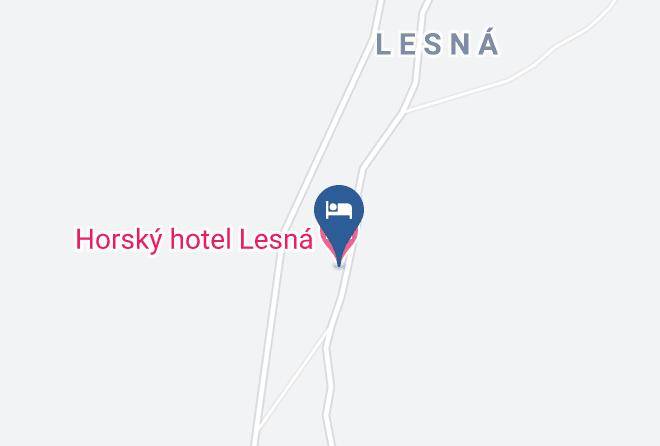 Most - Mountain Hotel Lesna Maps