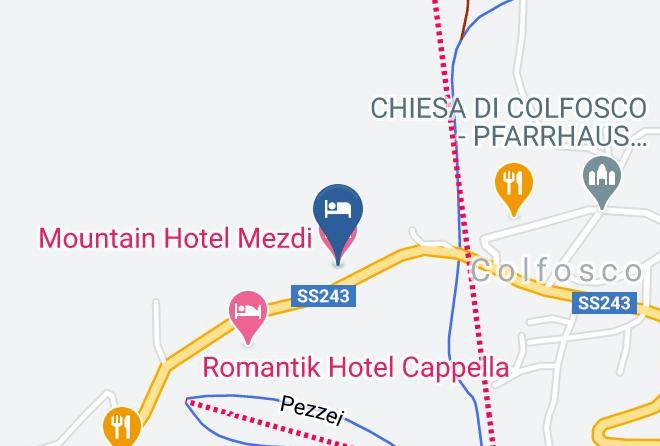 Mountain Hotel Mezdi Map