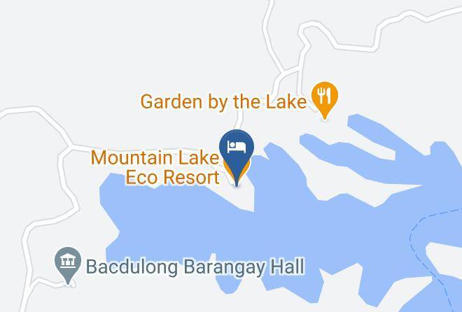 Mountain Lake Eco Resort Map