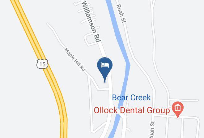 Tioga - Mountain Laurel Bed Breakfast Maps