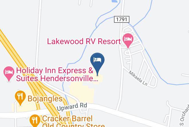 Henderson - The Lodge At Flat Rock Maps