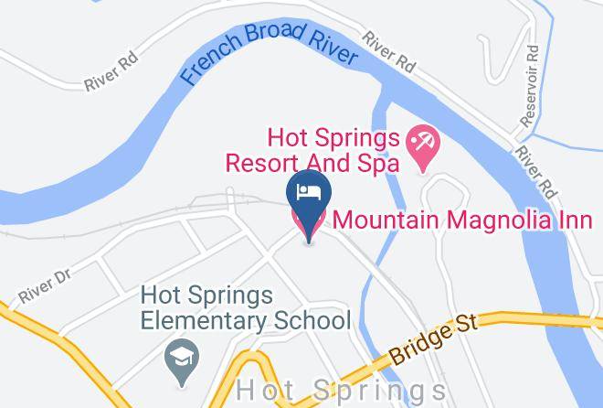 Mountain Magnolia Inn Map