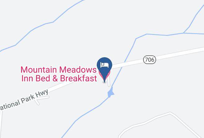 Mountain Meadows Inn Bed & Breakfast Harita - Washington - Pierce