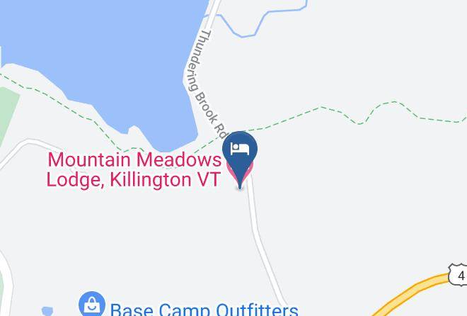 Rutland - Mountain Meadows Lodge Killington Vt Maps