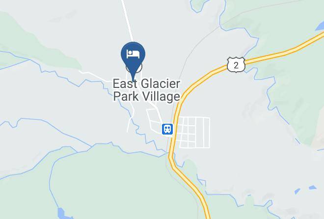 Glacier - Mountain Pine Motel Maps