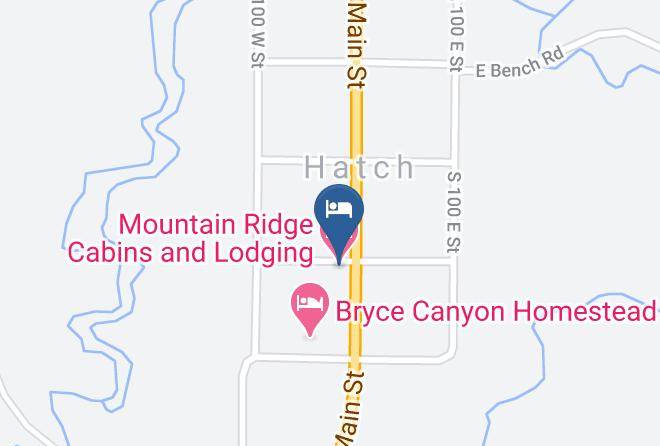 Garfield - Mountain Ridge Cabins And Lodging Maps