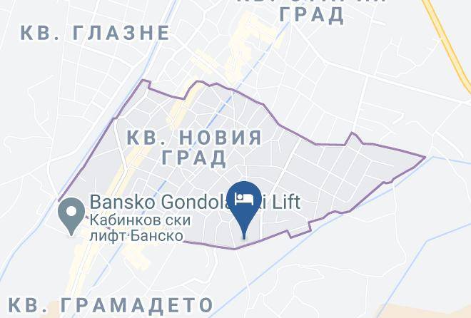 Bansko - Mountain Romance Apartments & Spa Maps