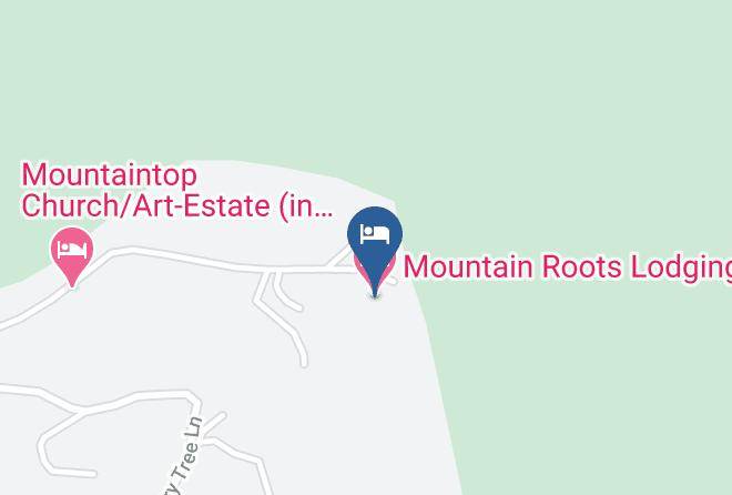 Mountain Roots Lodging Map