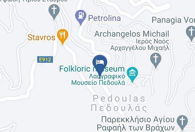Cyprus - Mountain Rose Hotel Maps