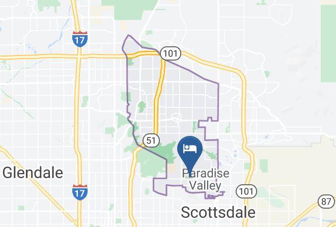 Maricopa - Mountain Shadows Resort Scottsdale Maps