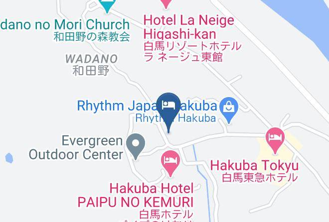 Hakuba Vil Kitaazumi District - Mountain Side Hakuba Maps