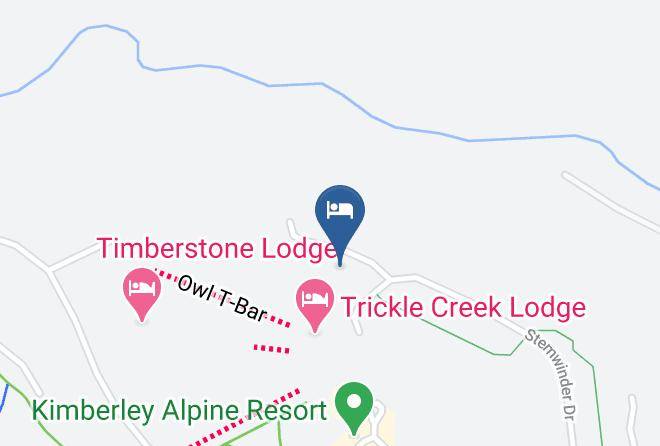 East Kootenay - Mountain Spirit Resort Kimberley Maps