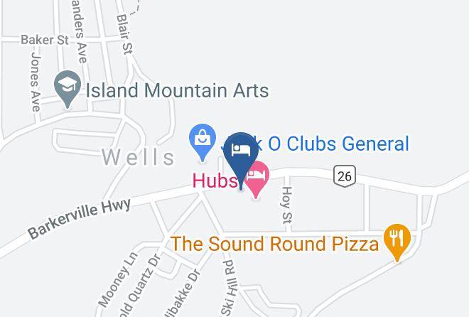 Mountain Thyme Getaway Map