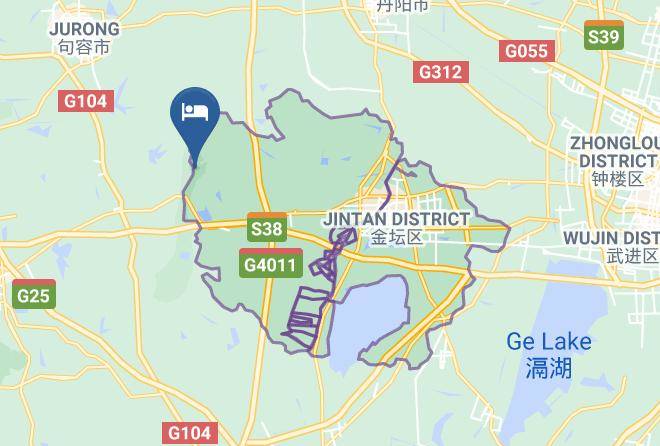 Changzhou - Mountain Top Hotel Maps