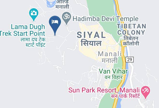 Manali - Mountain Top Hotel In Manali Maps
