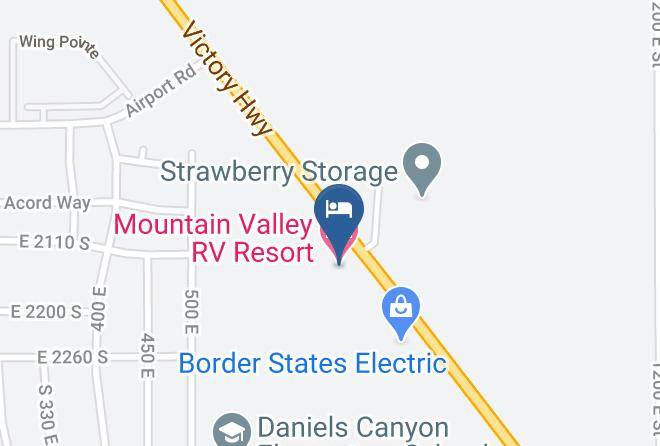 Mountain Valley Rv Resort Map