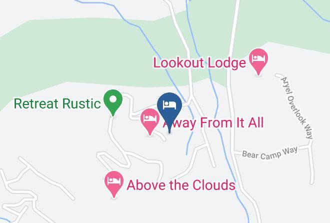 Sevier - Mountain Valley View Cove Mountain Resorts Maps