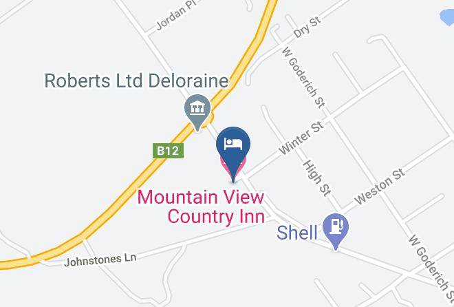 Meander Valley - Mountain View Country Inn Maps