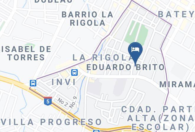 Puerto Plata - Mountain View Hotel Maps