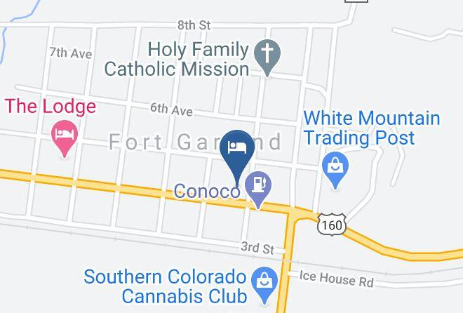 Costilla - Mountain View Motor Inn Maps