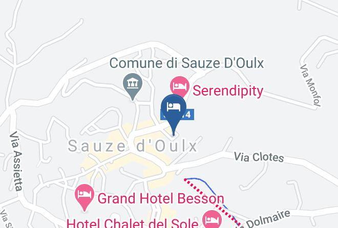 Turin - Mountain View Sauze Maps