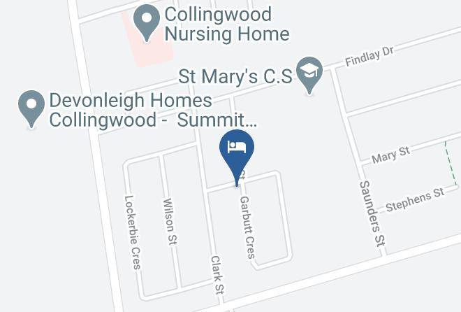 Simcoe - Mountaincroft Bnb Maps