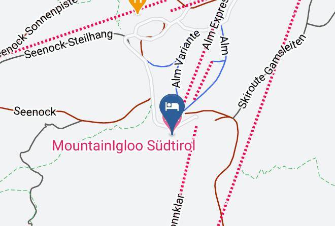 Mountainigloo Sudtirol Map