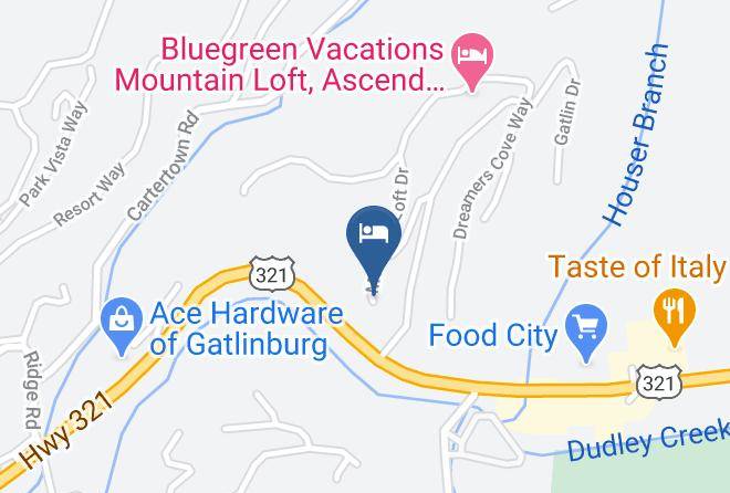 Sevier - Mountain Loft Maps