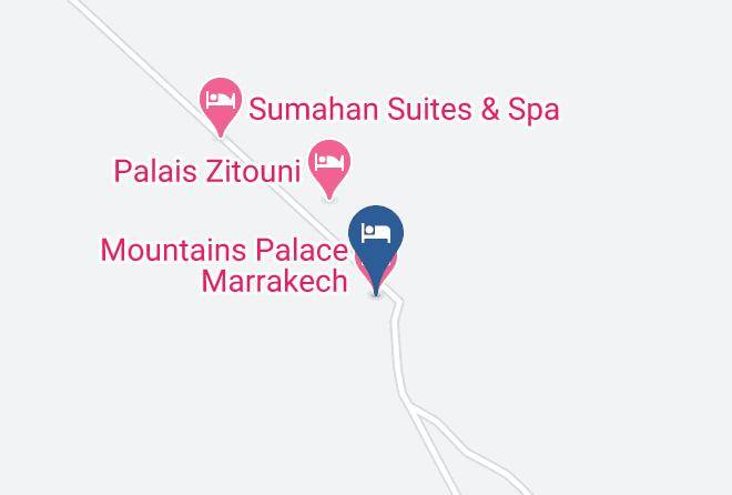 Marrakesh Tensift El Haouz - Mountains Palace Marrakech Maps