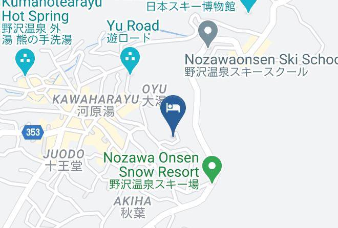 Nozawaonsen Vil Shimotakai District - Mountainside Ootake Maps