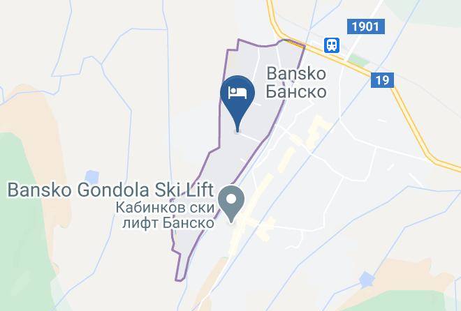 Bansko - Mountview Lodge Maps