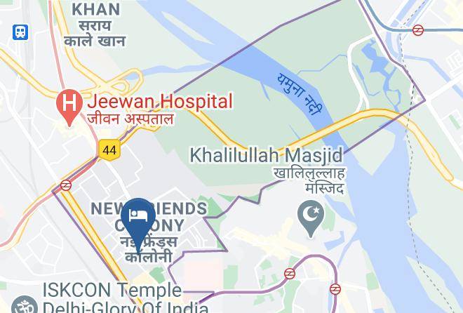 New Delhi - Moustache Delhi Maps