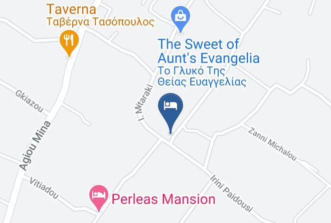 Khios - Mouzaliko Traditional Hotel Chios Greece Maps