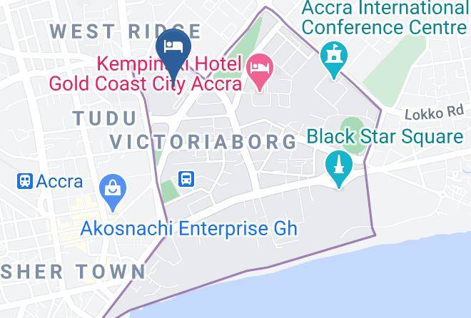 Accra - Movenpick Ambassador Hotel Accra Maps