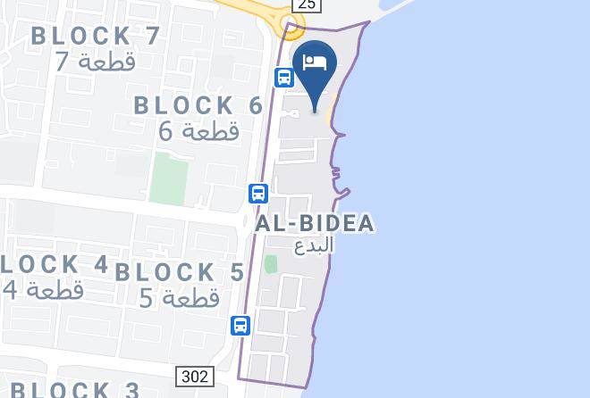 Bida - Movenpick Hotel And Resort Al Bidaa Kuwait Maps