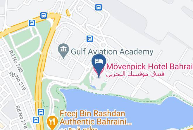 فندق موڤنبيك البحرين Map