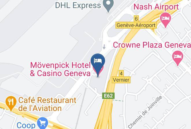 Cointrin - Movenpick Hotel & Casino Geneva Maps
