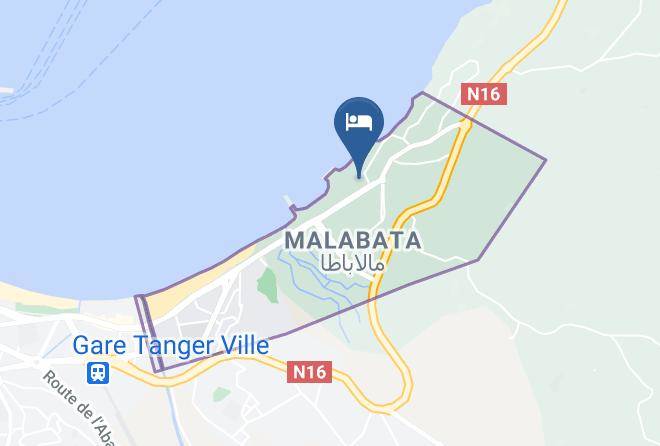 Tangiers - Movenpick Hotel & Casino Malabata Maps