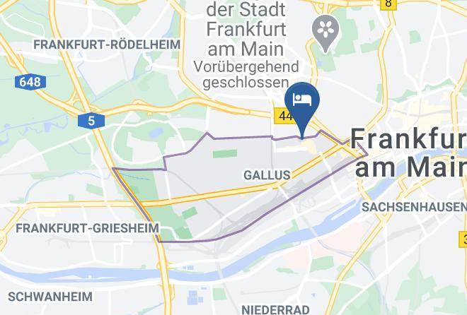 Frankfurt Am Main - Movenpick Hotel Frankfurt City Maps