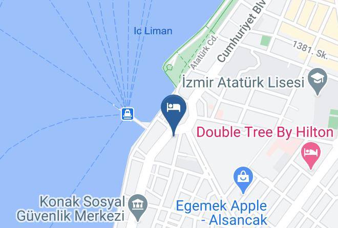 Movenpick Hotel Izmir Map - Izmir - Konak