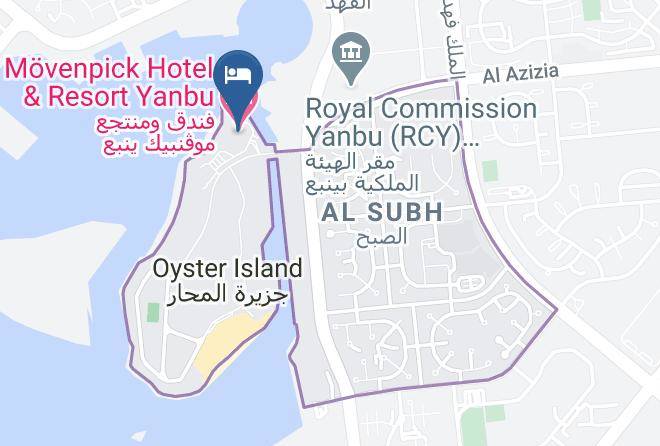 Yanbu Industrial City - Movenpick Hotel & Resort Yanbu Maps