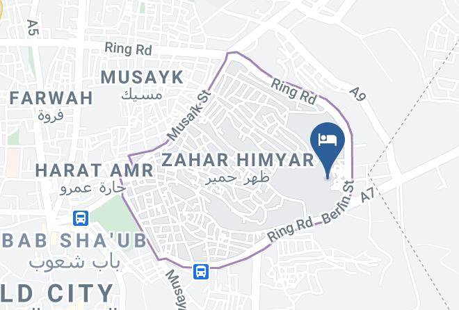 Sana A - Movenpick Hotel Sana'a Maps