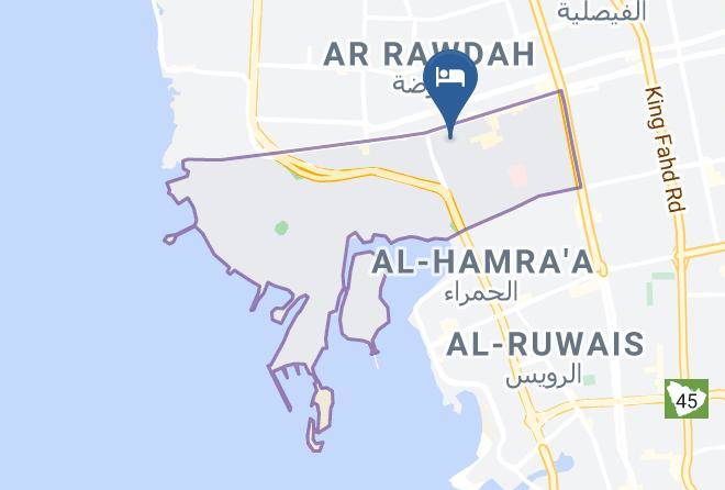 Movenpick Hotel Tahlia Jeddah Map