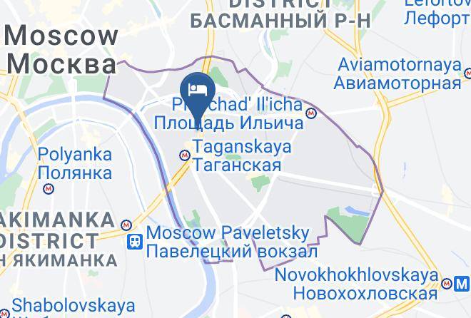 Moscow - Movenpick Moscow Taganskaya Maps