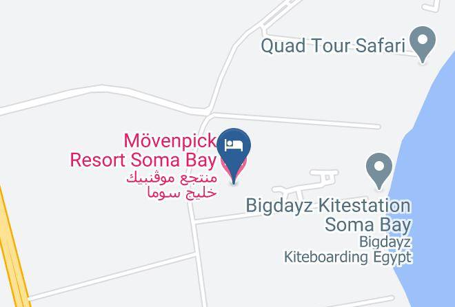 Movenpick Resort Soma Bay Map