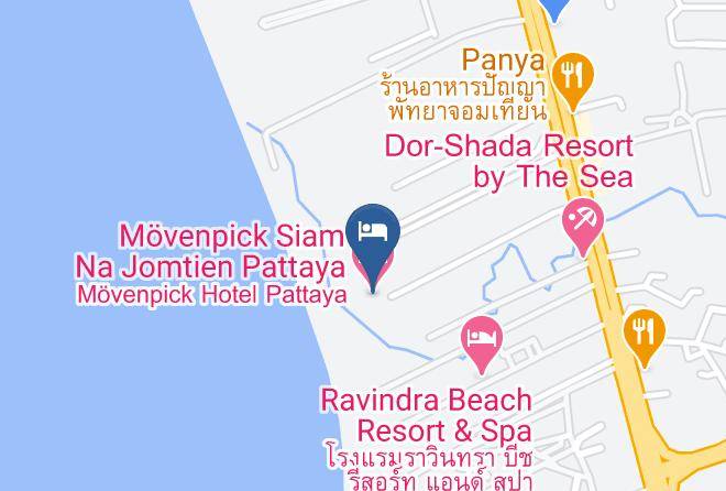 Amphoe Sattahip - Movenpick Siam Na Jomtien Pattaya Maps