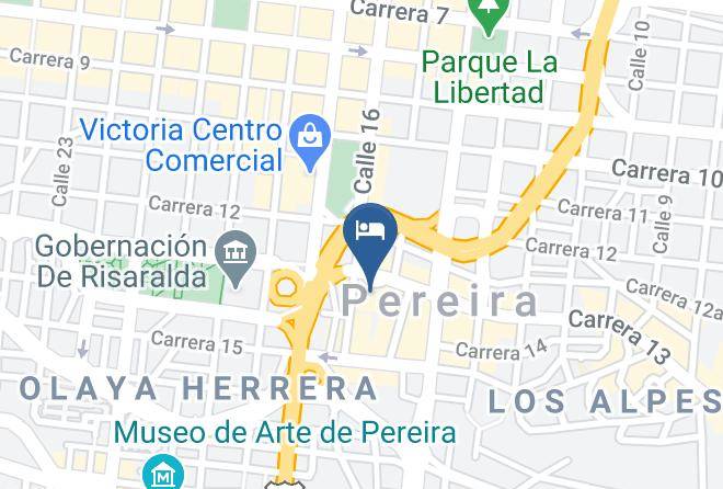 Pereira - Movich Hotel De Pereira Maps