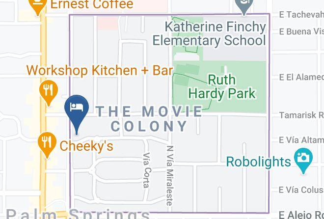 Riverside - Movie Colony Hotel Maps